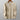 Beige long-sleeve shirt on a hanger against a gray background
