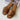 Emilia Gold Buckled Flat Slide Sandals