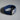 Smartwatch with a blue band on a gray background